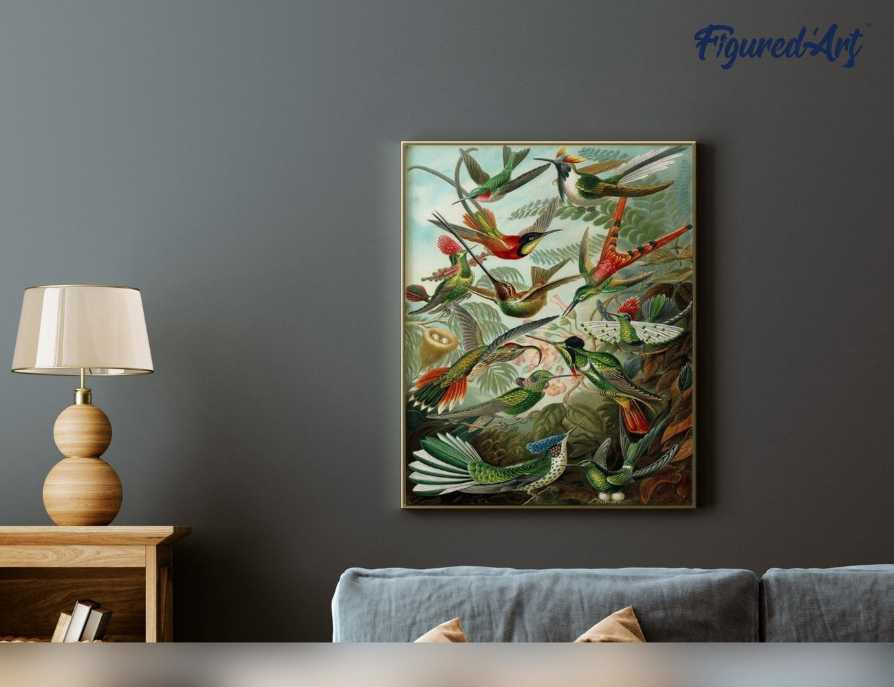 Paint by Numbers Framed - All the Birds