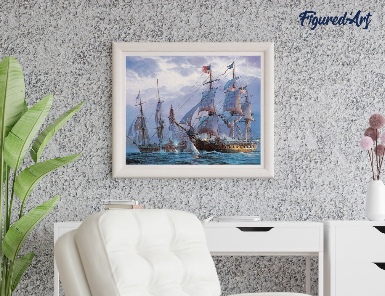 Paint by Numbers rolled - The American Fleet