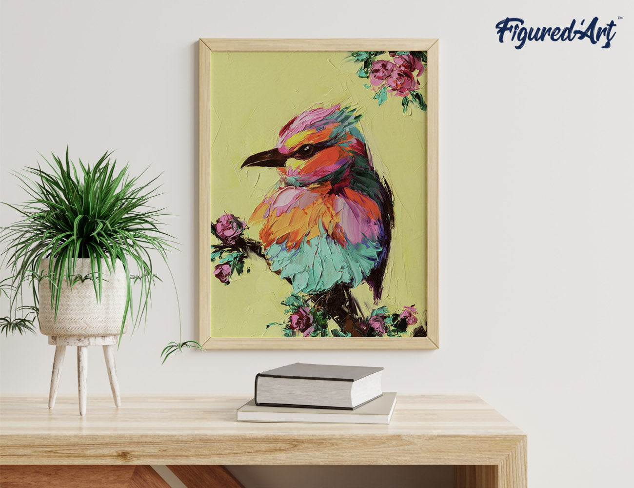 Paint by Numbers rolled - Little Bird