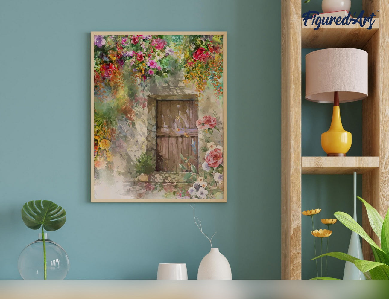 Paint by Numbers Framed - Cave entrance