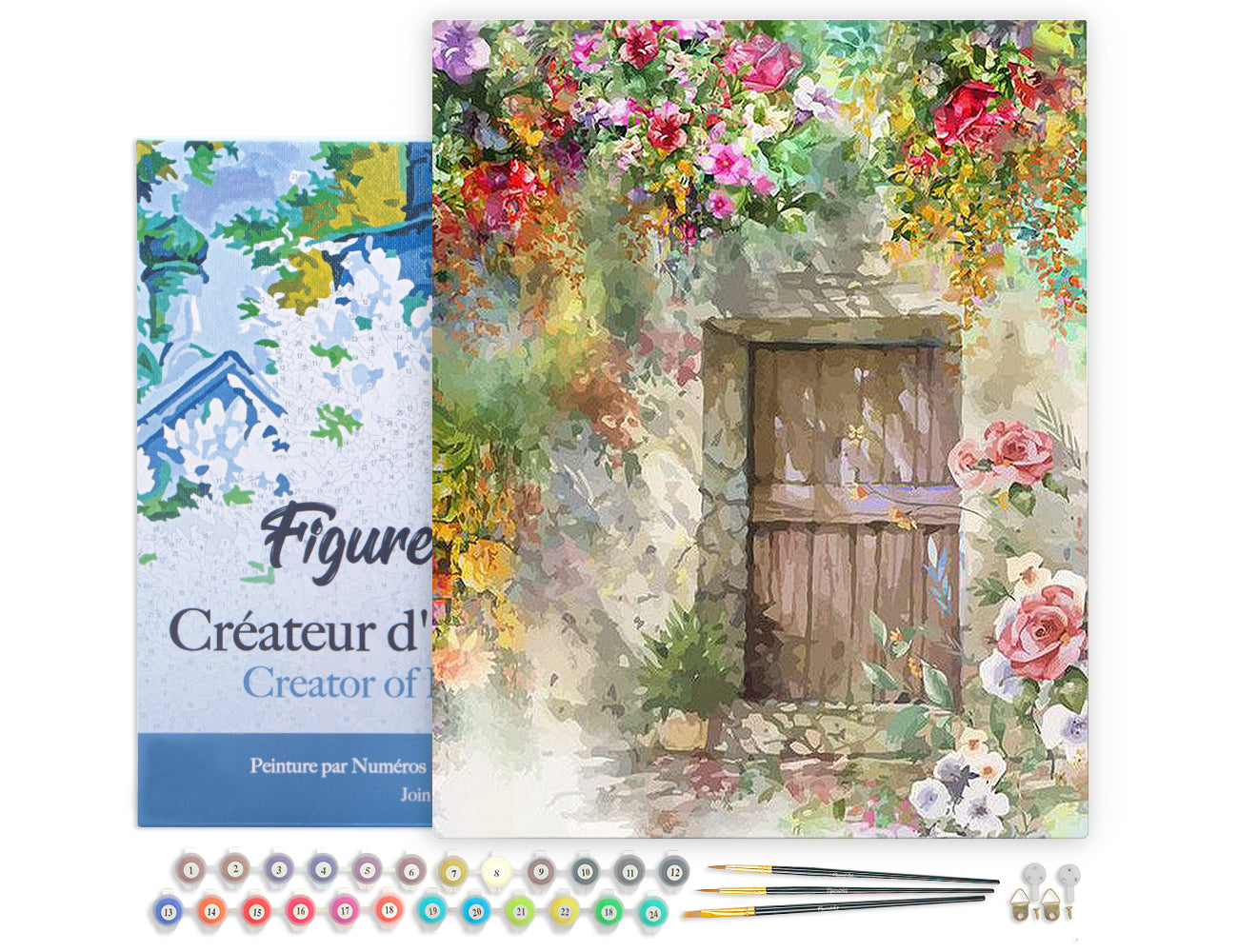 Paint by Numbers Framed - Cave entrance