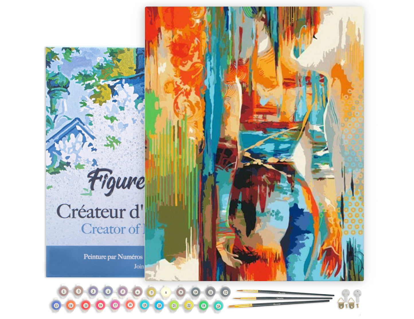 Paint by Numbers Framed - Beauty in colors
