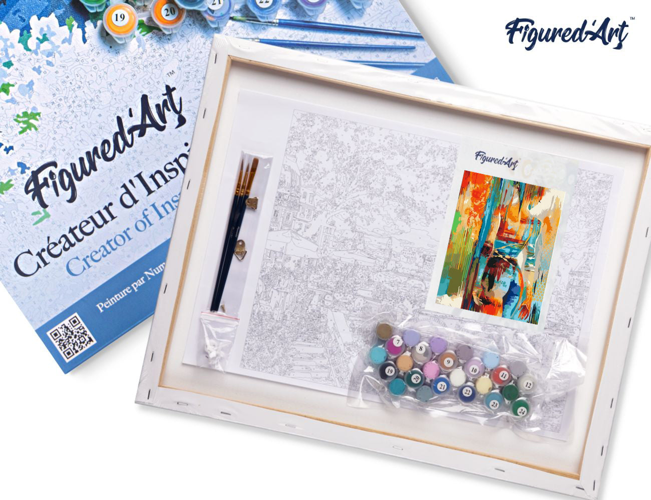 Paint by Numbers Framed - Beauty in colors