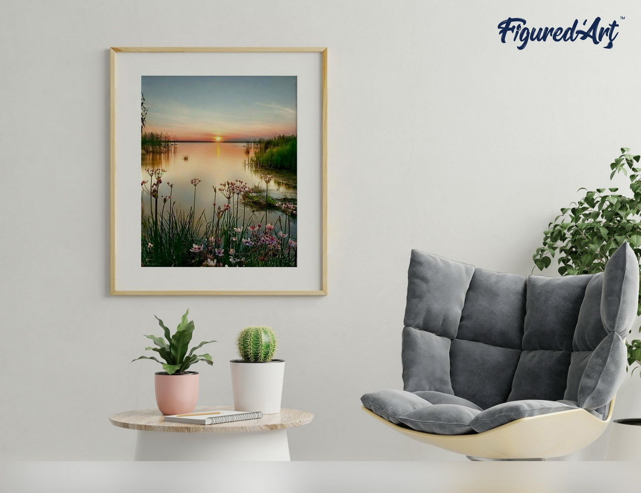 Paint by Numbers rolled - Peaceful Lake