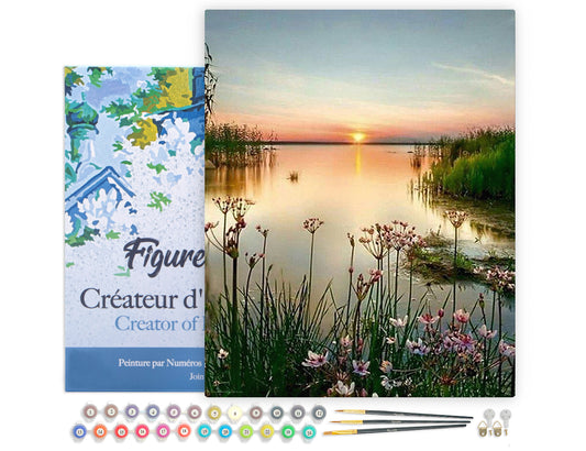 Paint by Numbers Framed - Peaceful Lake