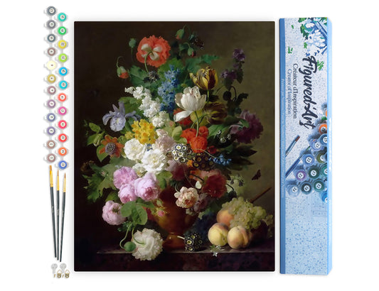 Paint by Numbers rolled - Jan Frans van Dael - Vase of Flowers