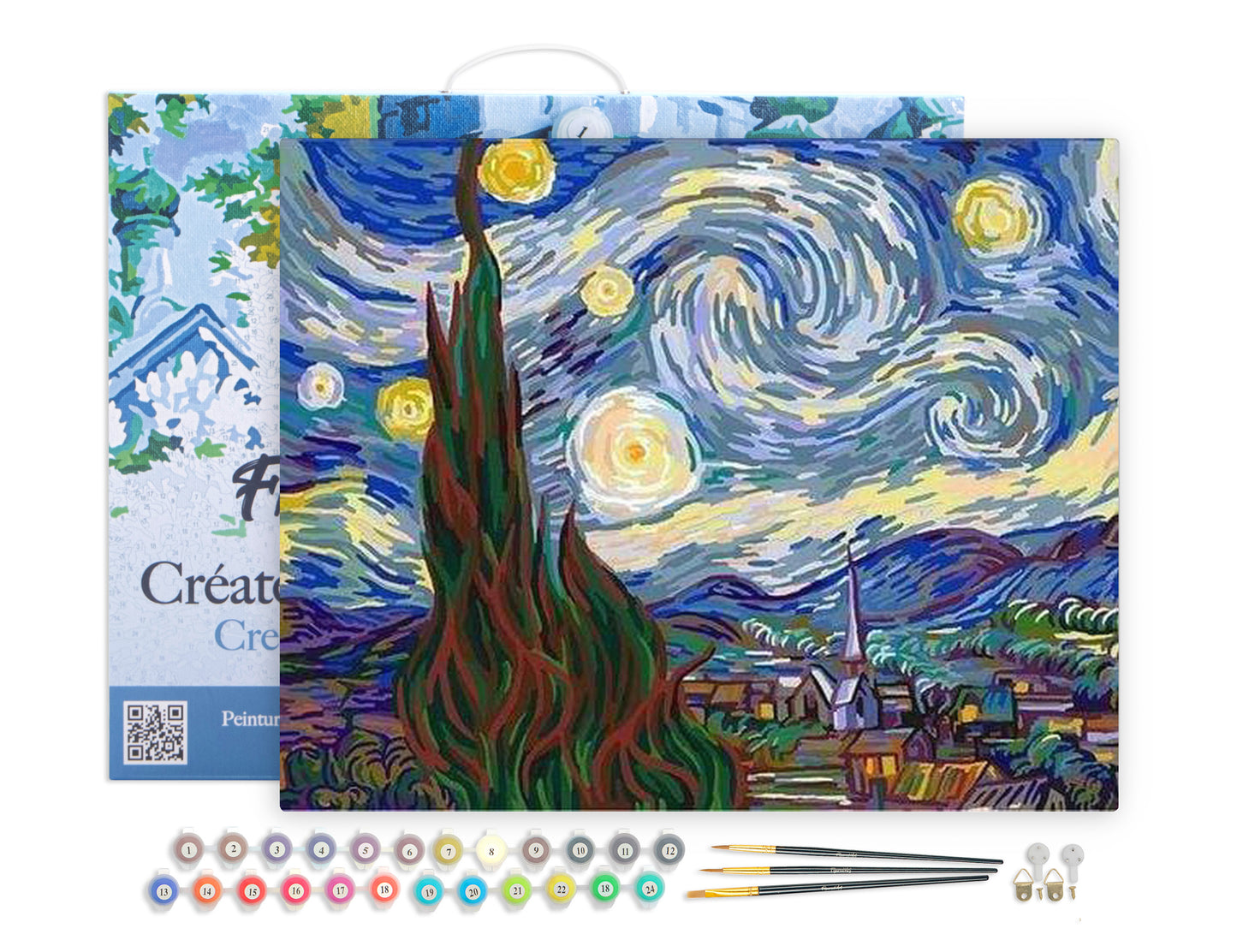 Paint by Numbers Framed - Van Gogh Starry Night