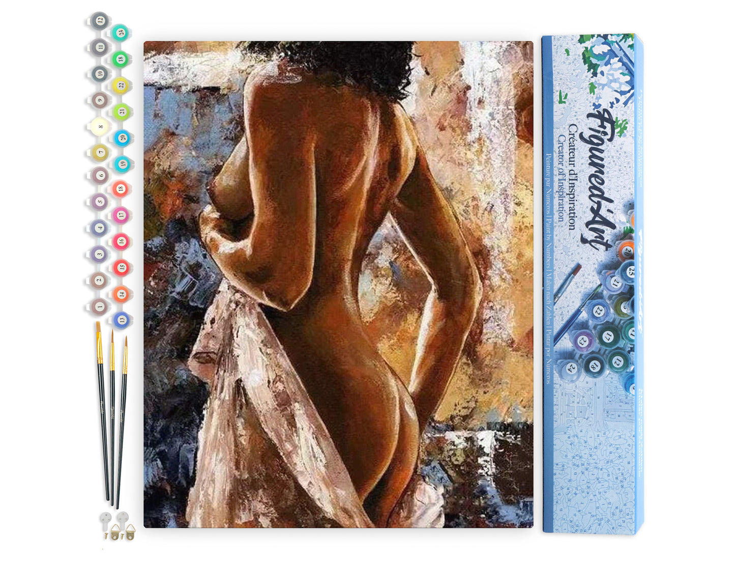 Paint by Numbers rolled - Pretty Curves