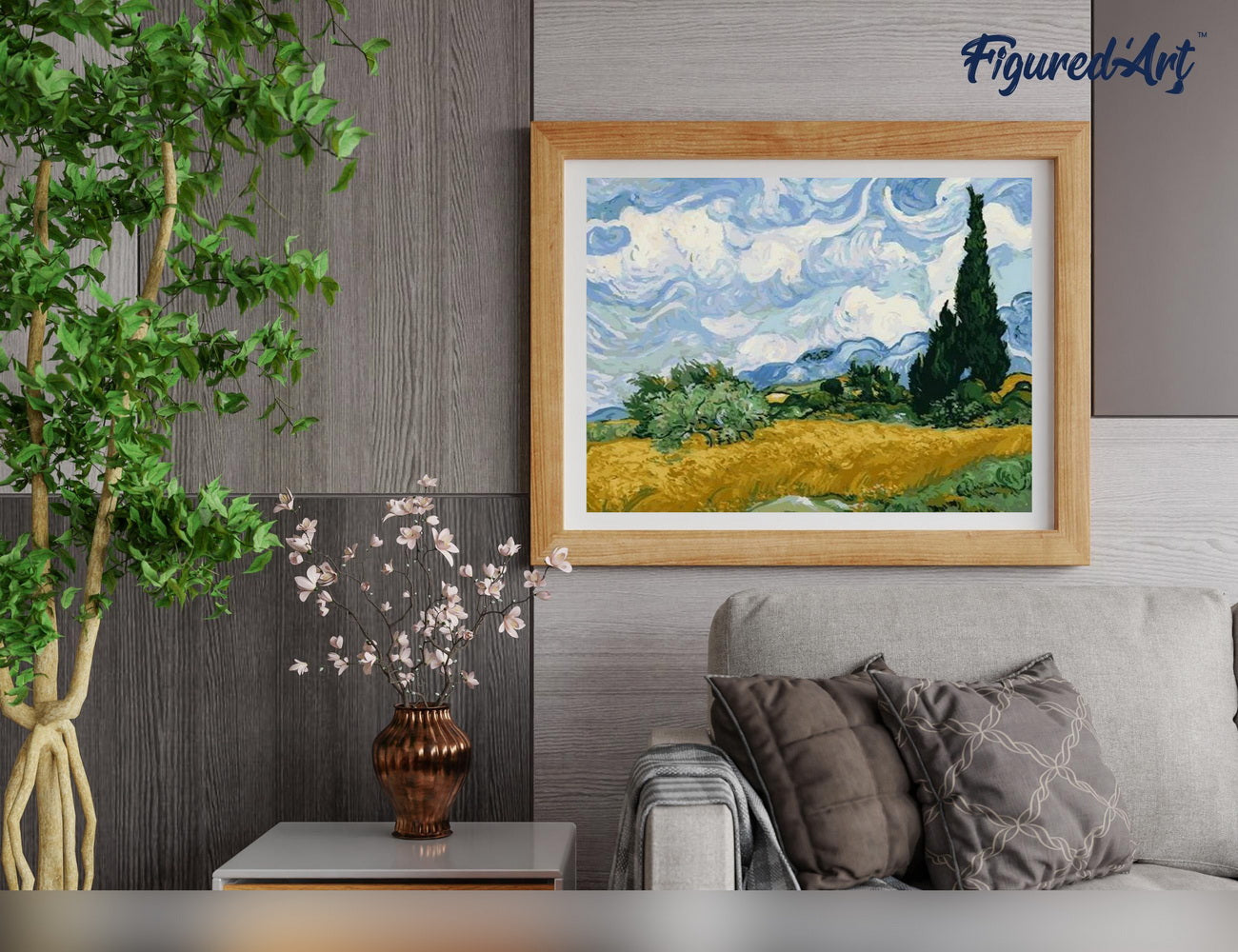 Paint by Numbers Framed - Van Gogh - Heaven