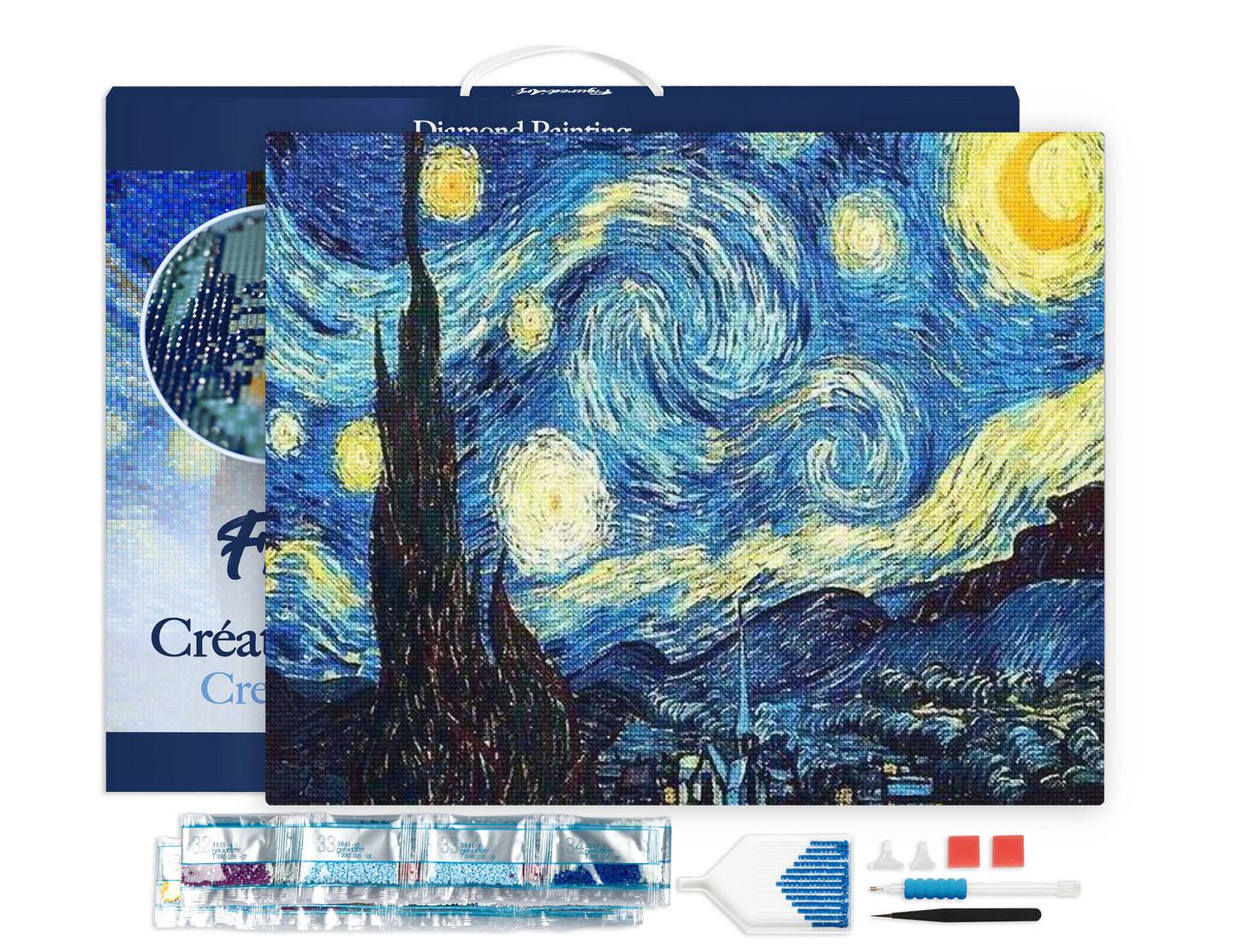 Diamond Painting Framed - Starry Night