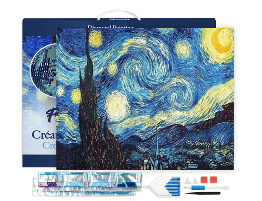 Diamond Painting Framed - Starry Night