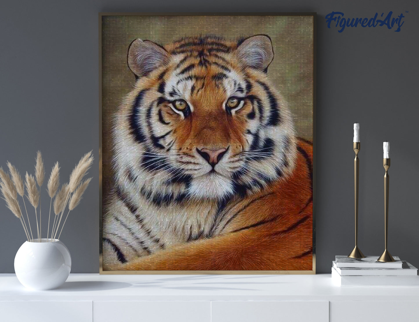 Diamond Painting - Tiger Eye