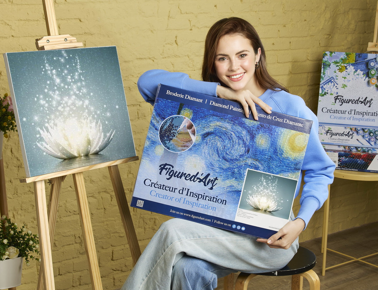 Diamond Painting Framed - Magic Light