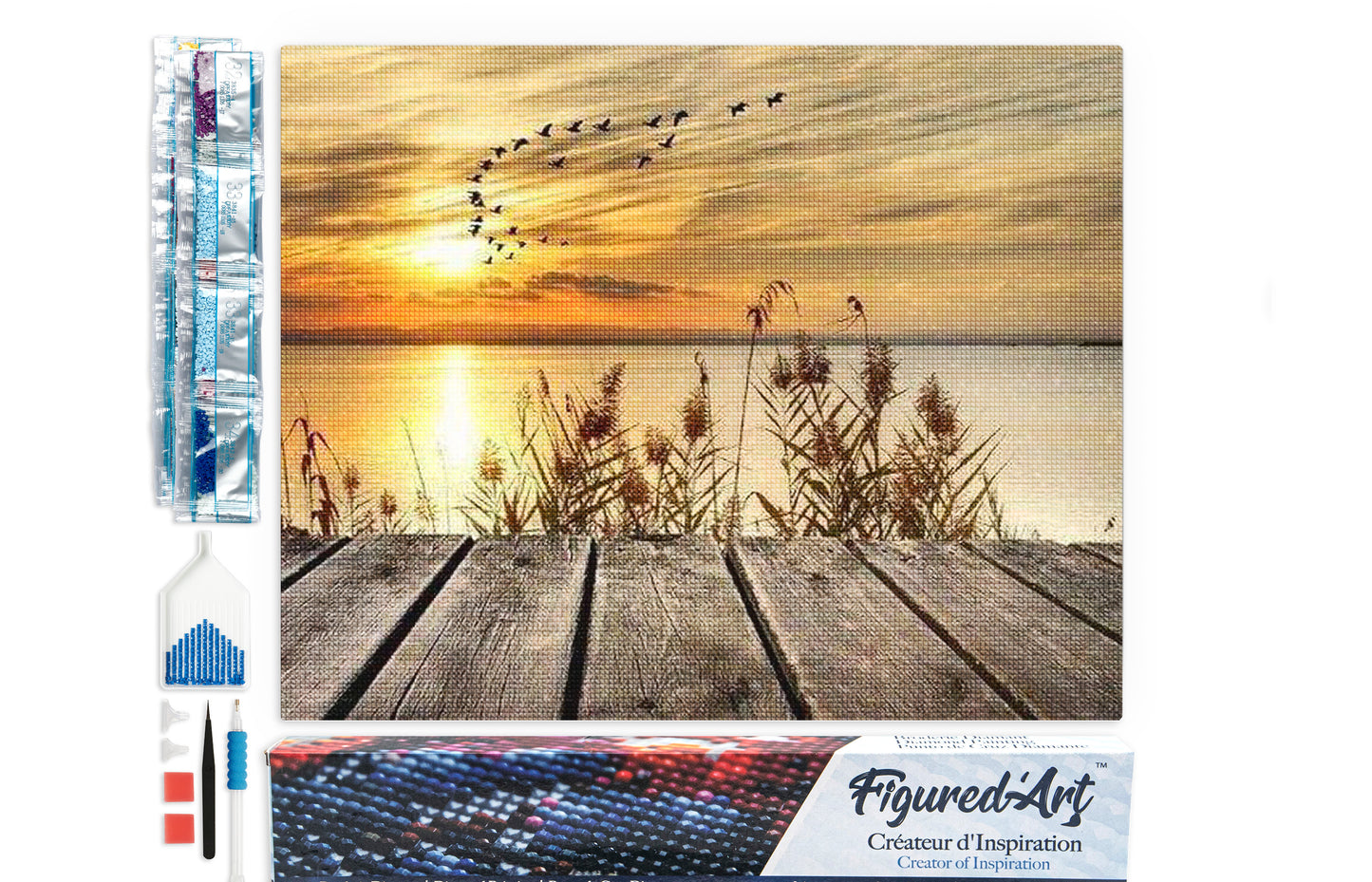 Diamond Painting - At the Lake
