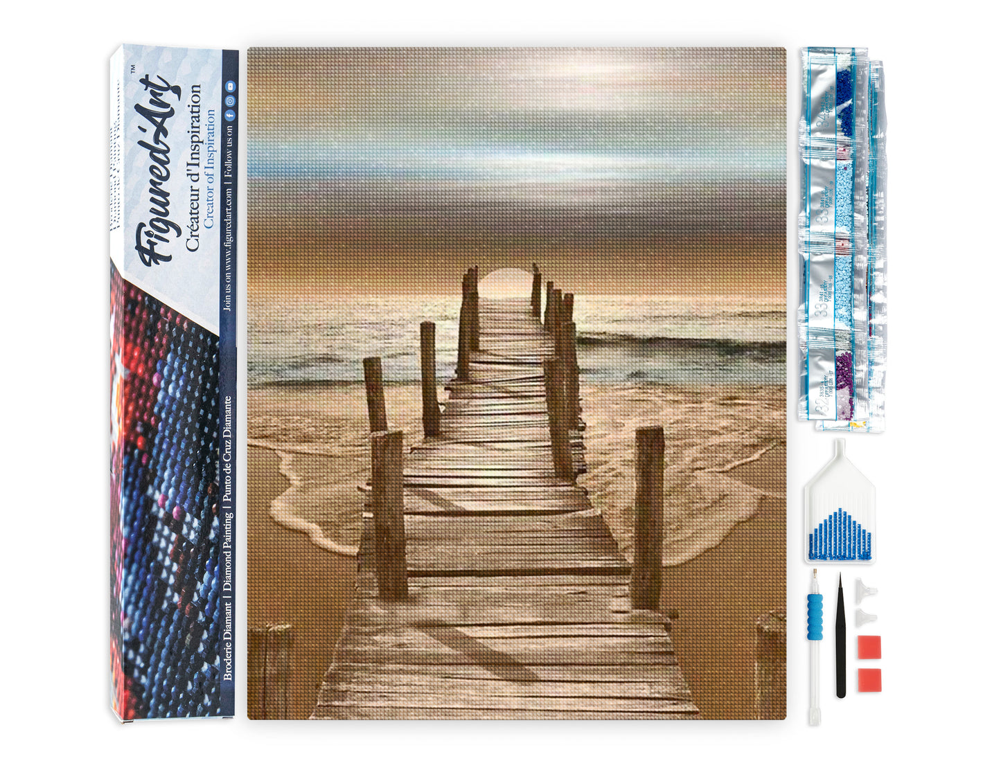 Diamond Painting - Pathway to the Sea