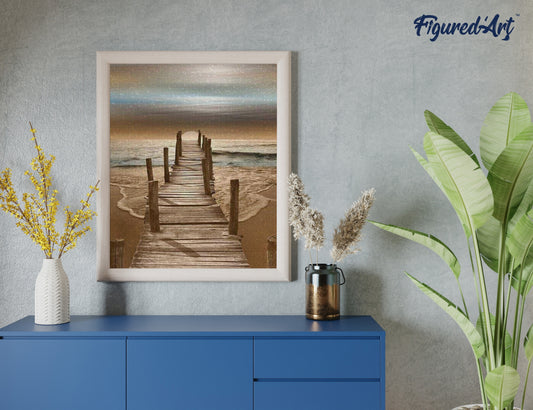 Diamond Painting - Pathway to the Sea
